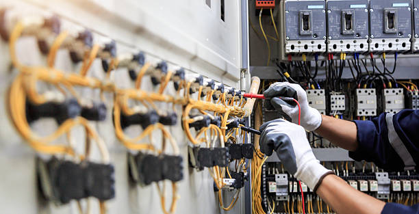 Professional Electrician technician working in Falmouth, VA